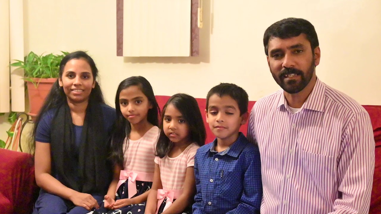 Wishes  from Pr Sajan Mathew and family