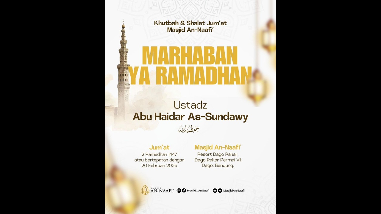 Marhaban Ya Ramadhan
