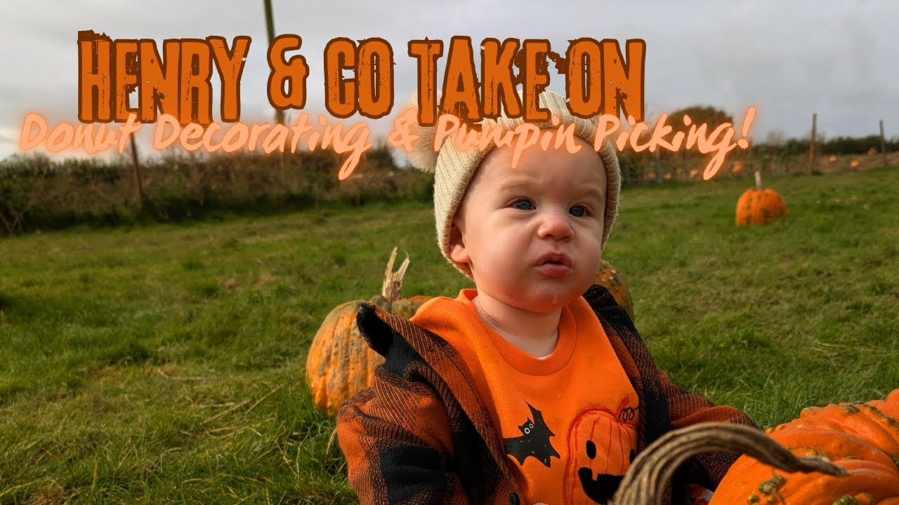 Henry & Co Take on Donut Decorating and Pumpkin Picking!