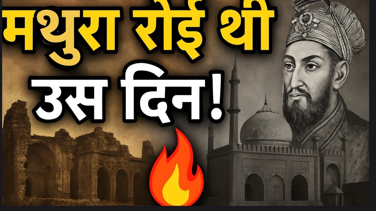 मन्दिर पर मस्जिद | Keshav dev Mandir Mathura | Temple History| Mathura Diaries |Hindu Heritage