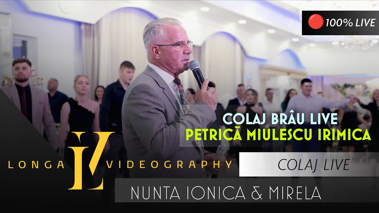 Petrica Miulescu Irimica - Colaj Brau LIVE 🎤 Nunta Ionica & Mirela
