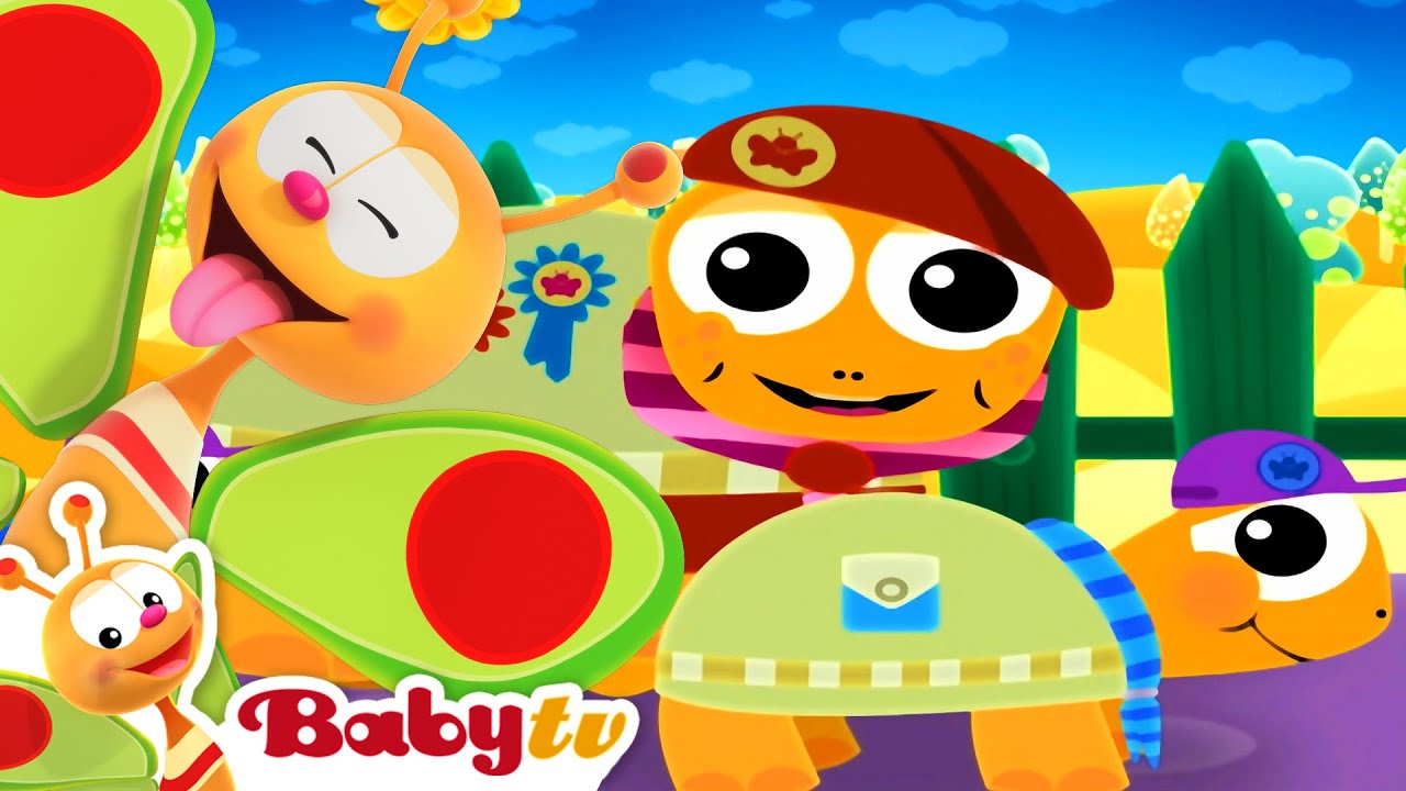 Tortugas en un paseo en tren 🚂🐢 | Divertidas aventuras @BabyTVSP