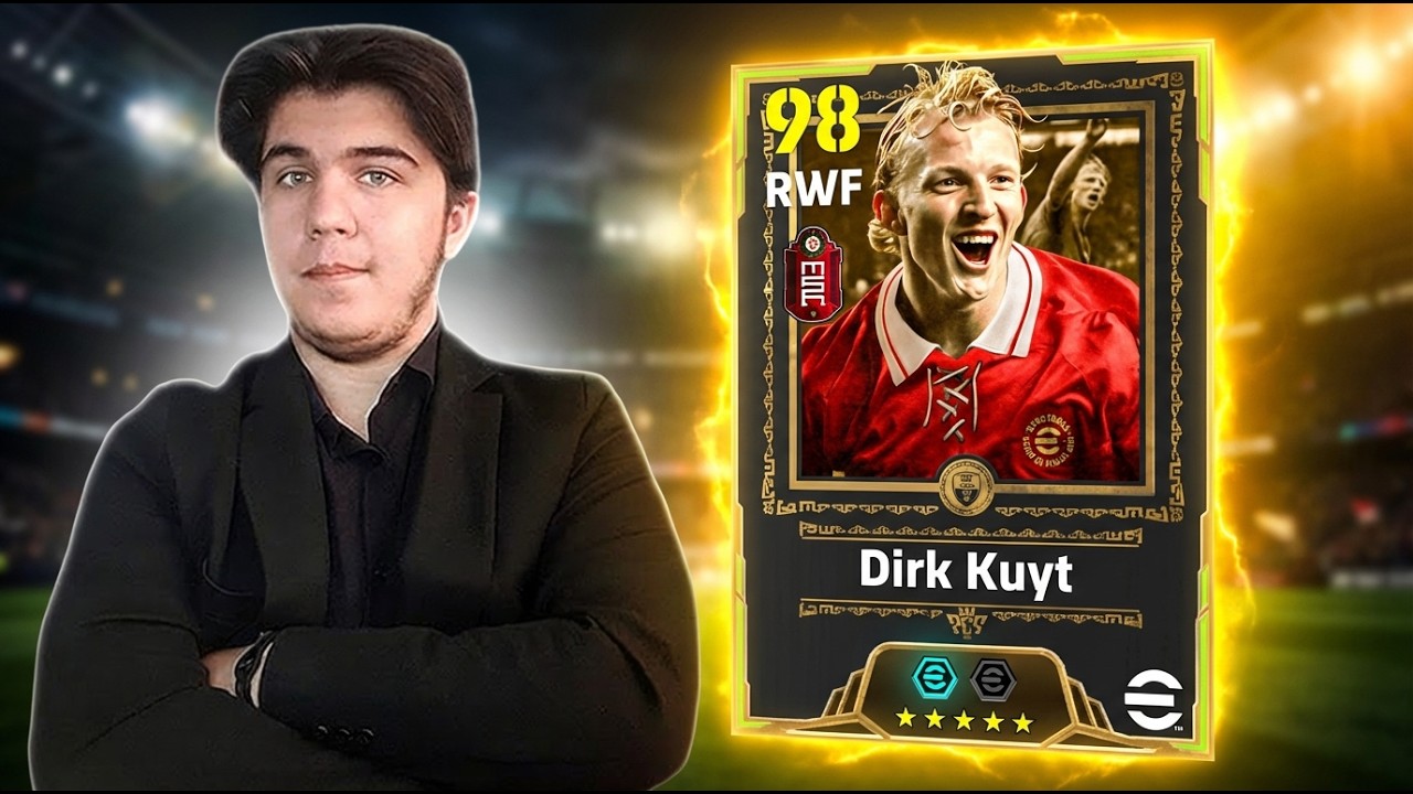 YENİ EFSANE! BEDAVA DİRK KUYT DENEDİM! 25 DAKİKA 5 GOL ATTI! 😱 eFootball Mobile 2026