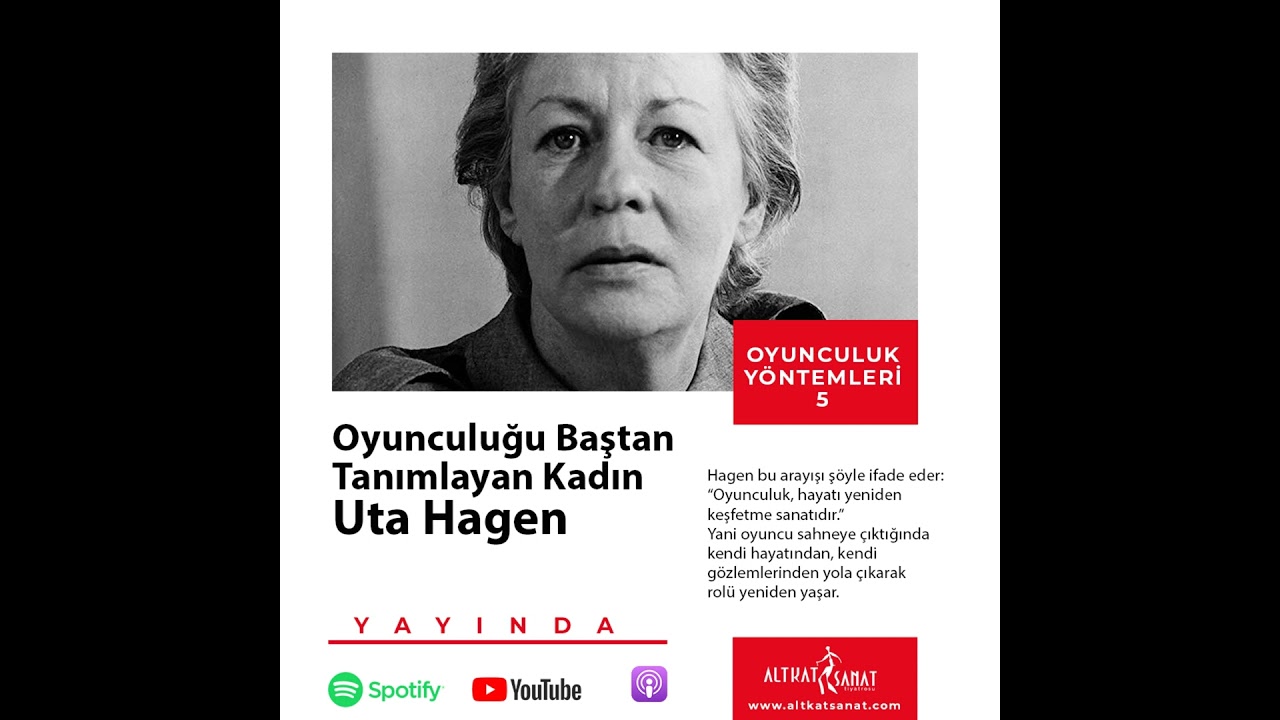 Oyunculuğu Baştan Tanımlayan Kadın: Uta Hagen