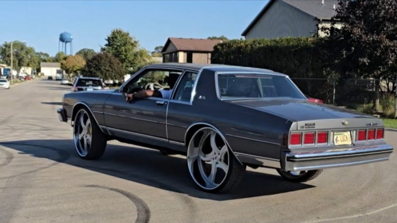 Chevrolet Caprice Landau LT4 1985 года с турбонаддувом на 28-дюймовых дисках Forgiato