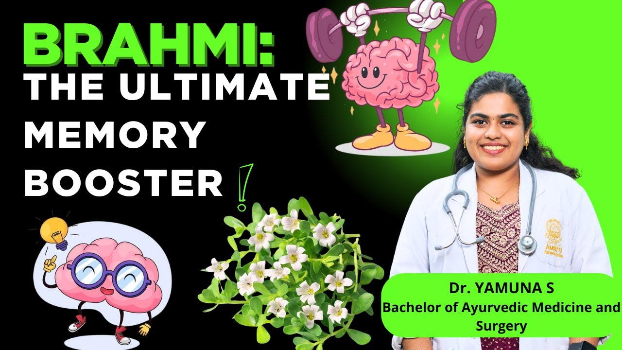Brahmi: Boost Your Brain Naturally🍀 | Ayurvedic Herb for Memory & Focus🧠🍀