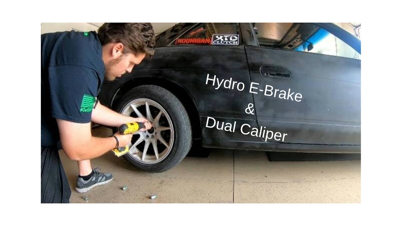 SIKKY Hydro/Villains Dual Caliper kit Install on my s13 coupe