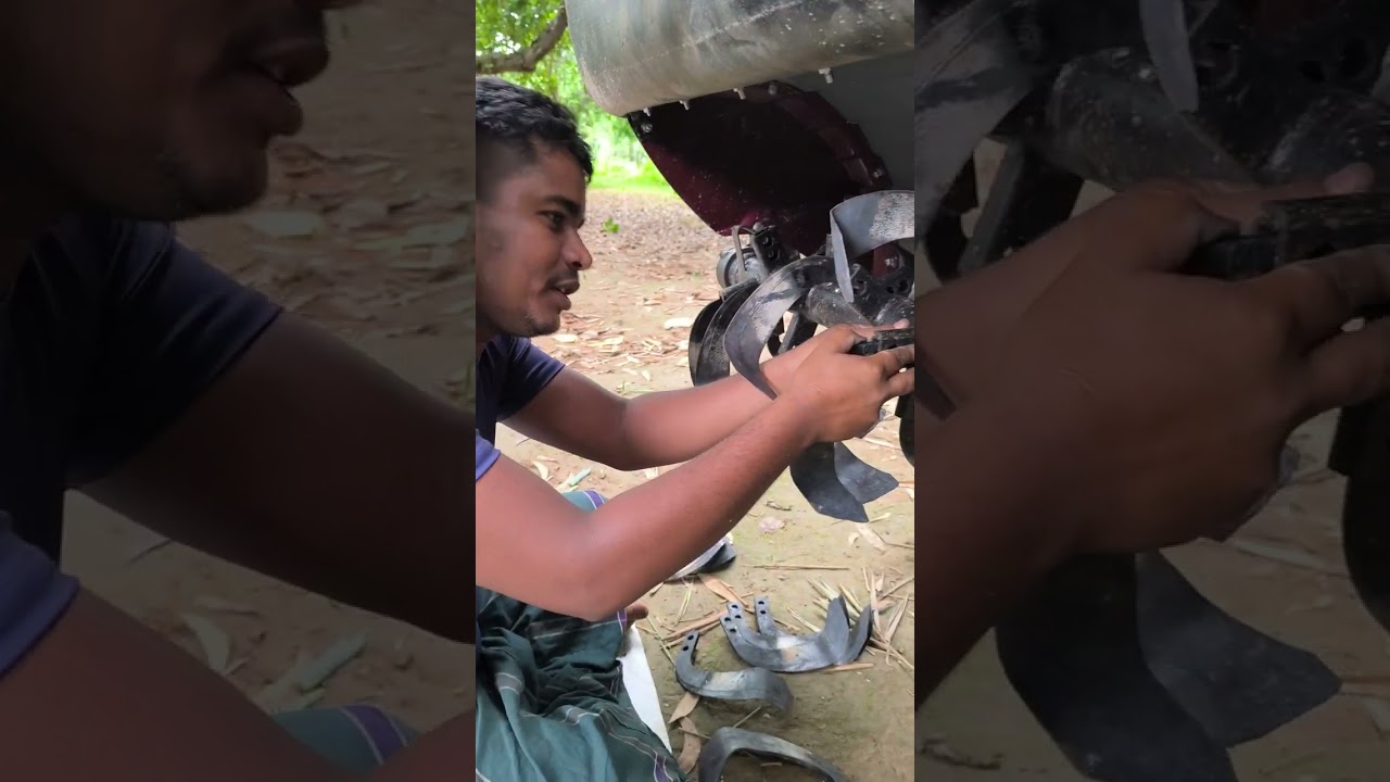 এসিআই ২৮ লাংগল এর ফাল গুলা কিভাবে লাগালাম দেখুন।