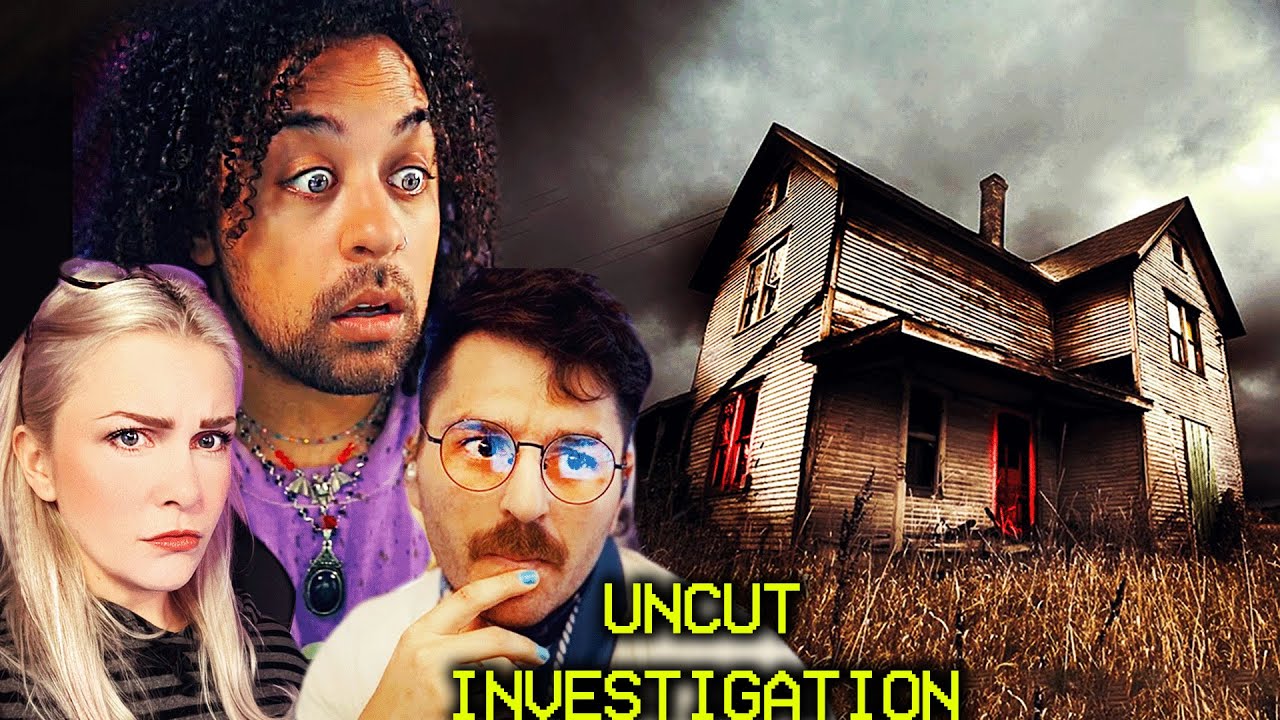 UNCUT GHOST HUNT INSIDE AN 1800s FARMHOUSE w/ @juliensolo @WhatifJulia
