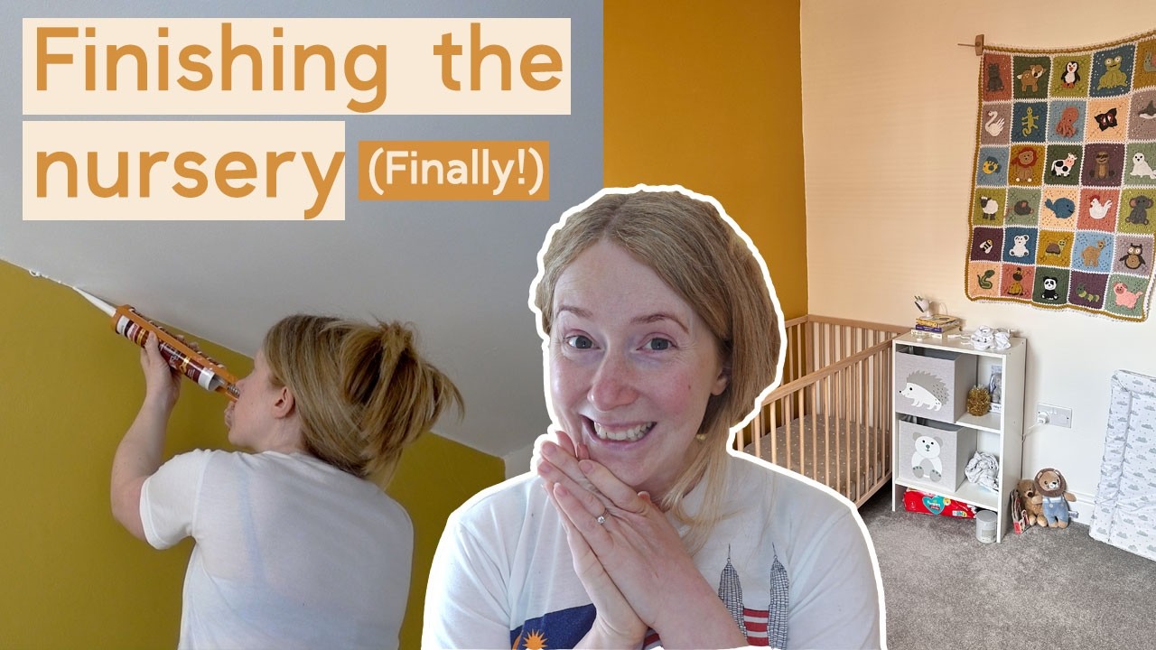 FINISHING TOUCHES (in the nursery) 👶 + fitting a window sill cover