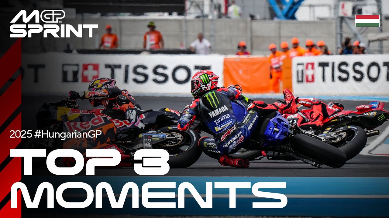 Top 3 Tissot Sprint Moments 💥 | 2025 Hungarian GP