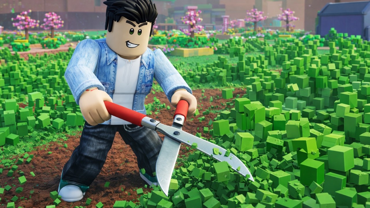 Roblox; Découverte de détruire un jardin