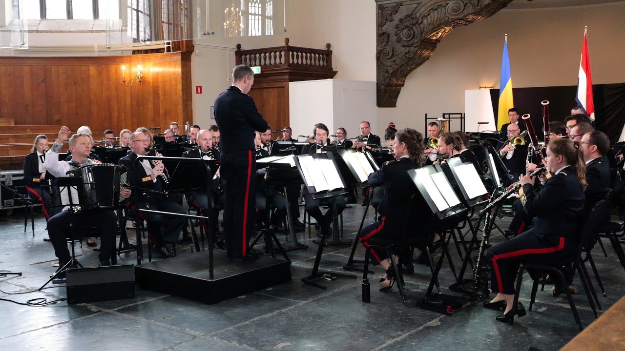 'Ukrainian Cossack Glory March' - KMKJWF & Oleg Lysenko - Herdenkingsconcert Oekraïne 24 febr.  2025