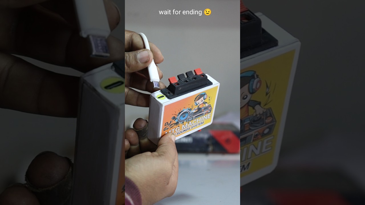 Mini Amplifier 😅 #viralshort #viralreels #viralshorts #trendingshorts #shortsfeed #shortvideo #bass