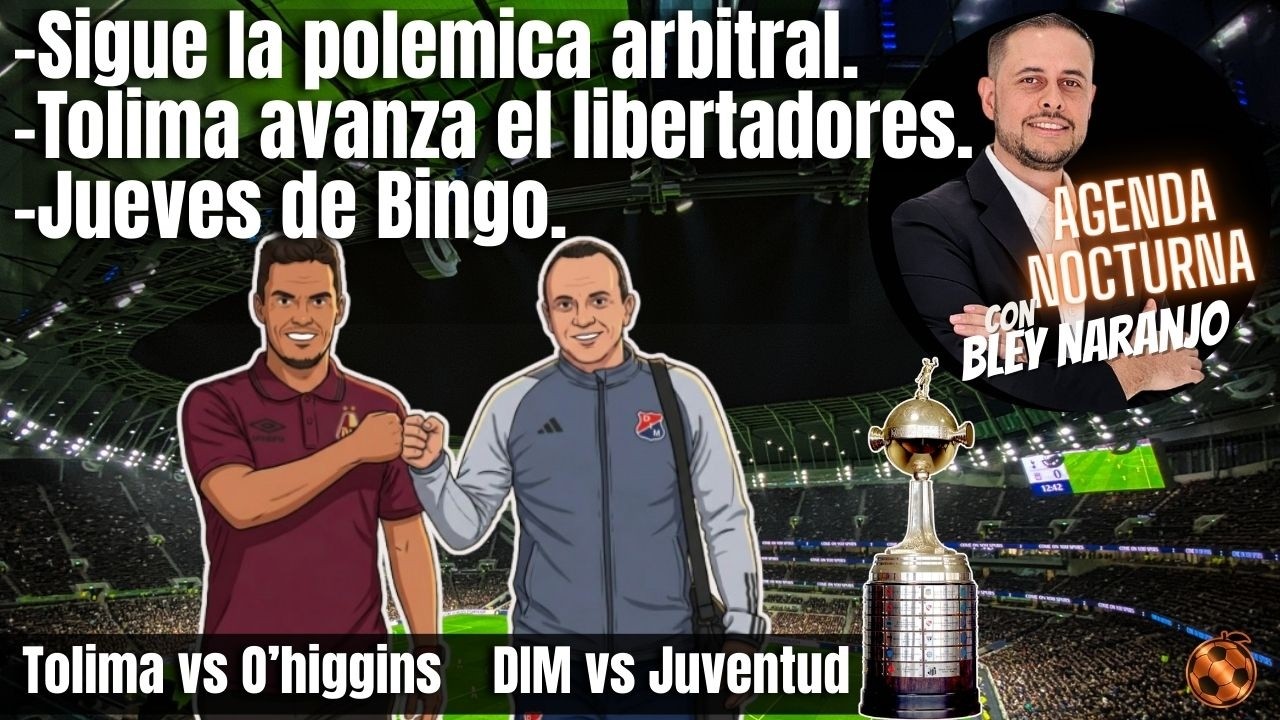 Agenda Nocturna Jueves 26 de Febrero 2026