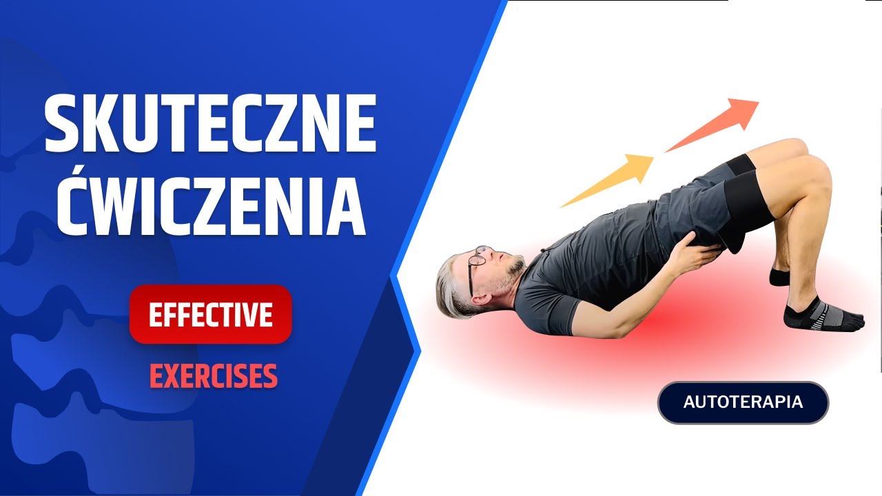 BÓL KRZYŻA, BÓL LĘDŹWI, ból pleców, ból kręgosłupa - super ćwiczenia - dr n. med. Marcin Wytrążek