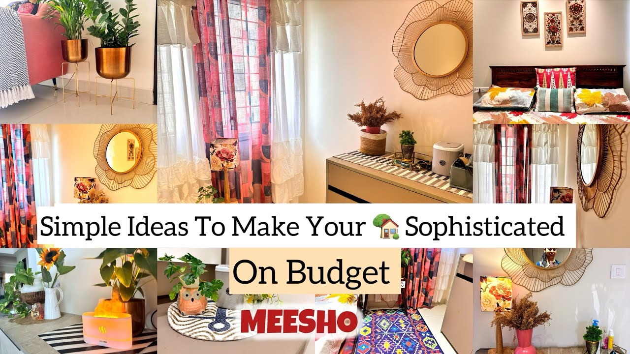 17 Hacks / Ideas To make Your Room Sophisticated With Affordable Luxury Starts ₹299 #meesho #decor