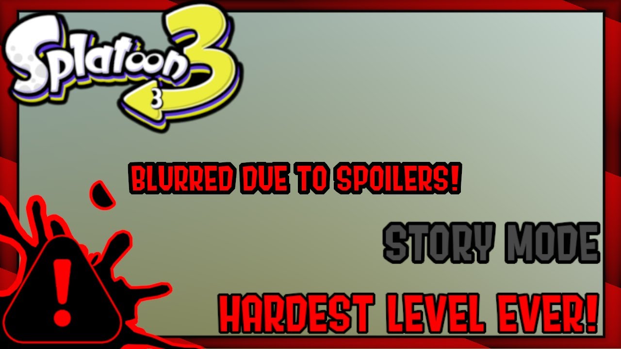 Splatoon 3 - STORY MODE 