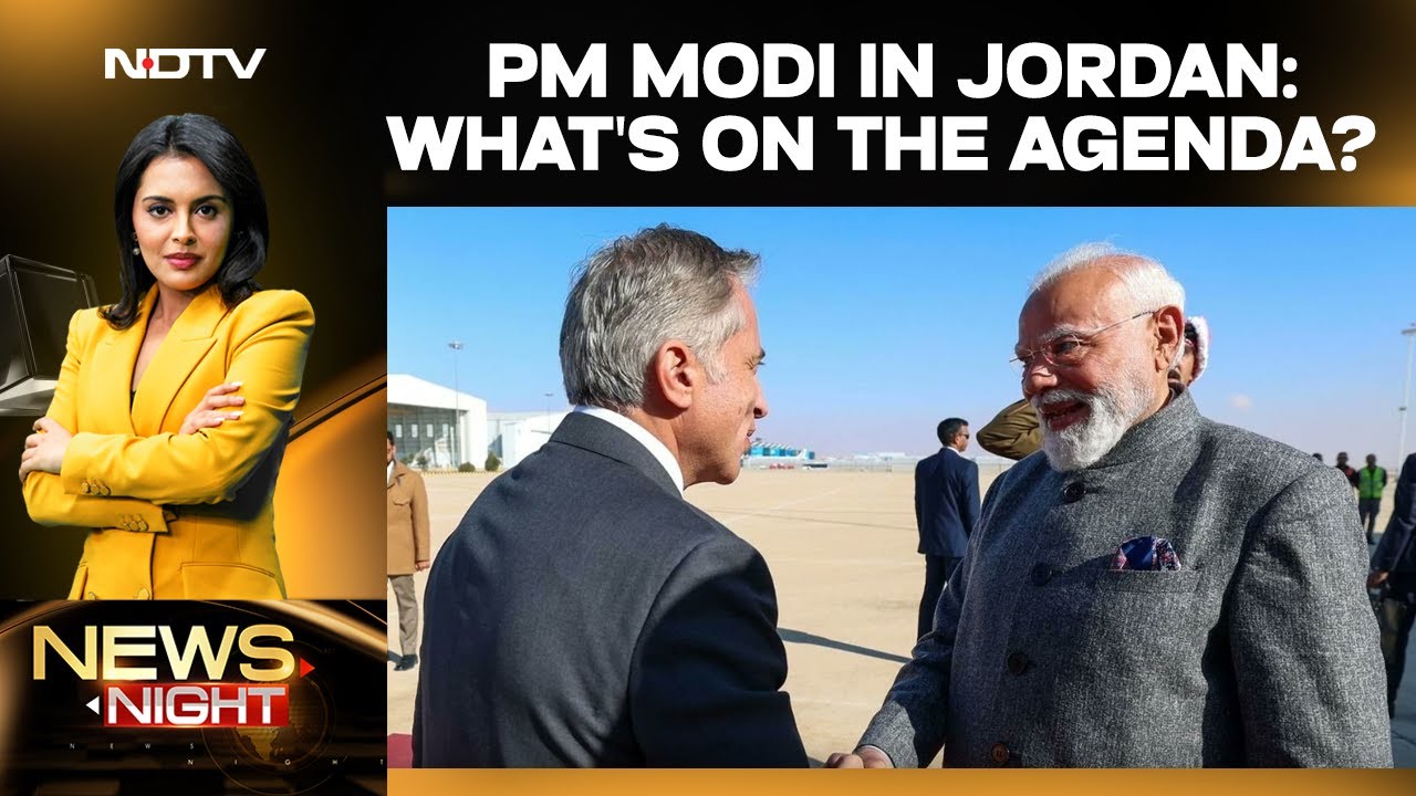 PM Modi News | PM Modi In Jordan: What's On The Agenda?