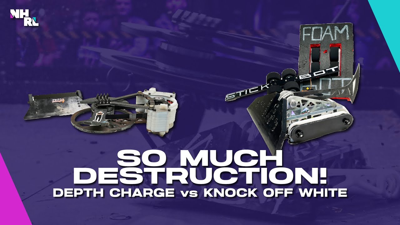 Самый разрушительный бой за звание чемпиона мира? Depth Charge против Knock Off White