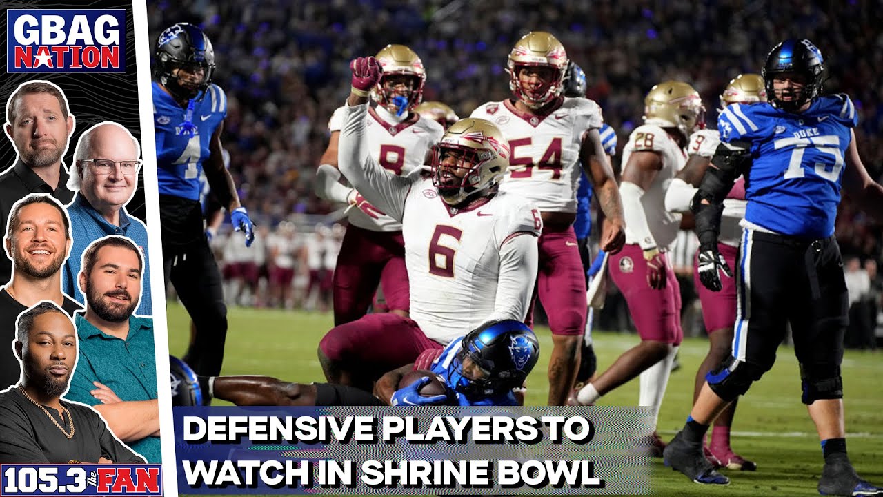 Christian Parker Gets Rave Reviews; Defensive Prospects to Watch in the Shrine Bowl | G-Bag Nation