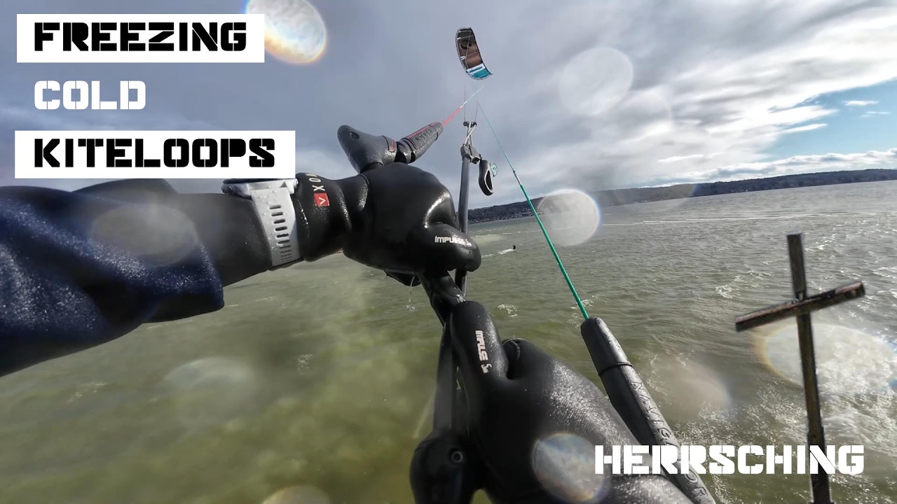 Bavaria Kiteloops 🚀 - Kitesurfing Cabrinha Nitro 2023 10m & 2024 9m
