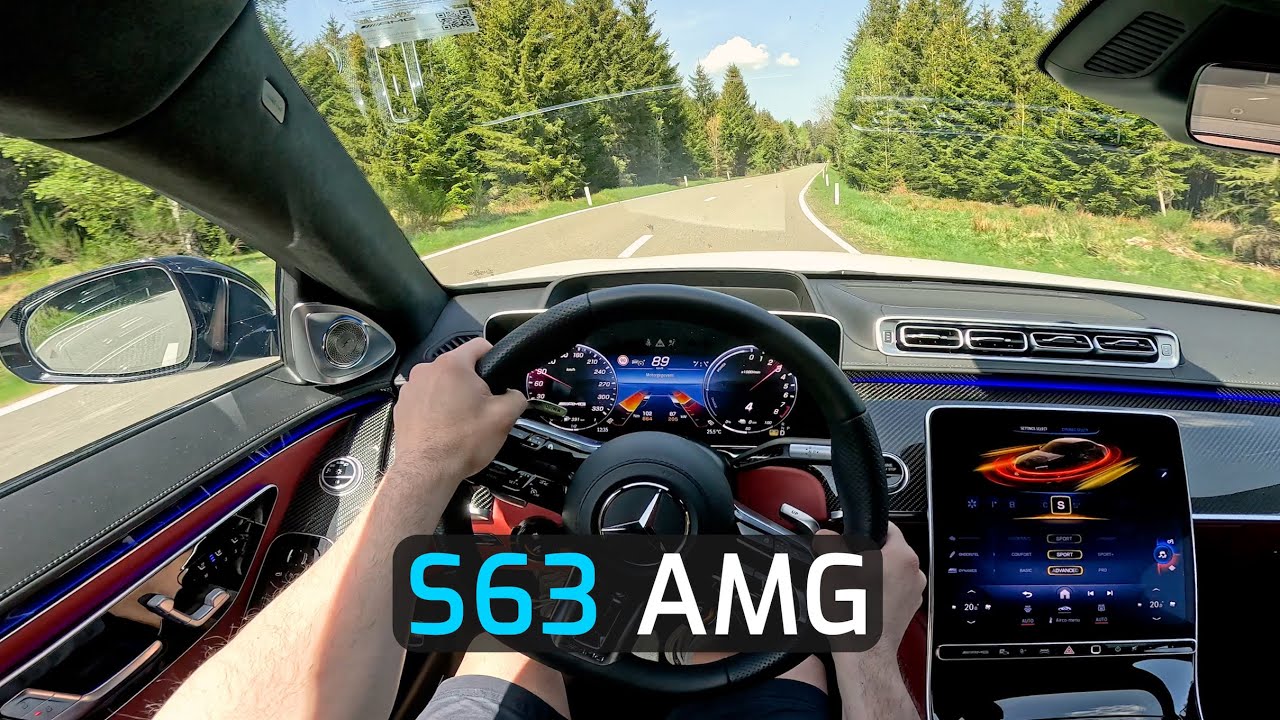 2025 MERCEDES-AMG S 63 E PERFORMANCE SEDAN 802 HP POV TEST DRIVE