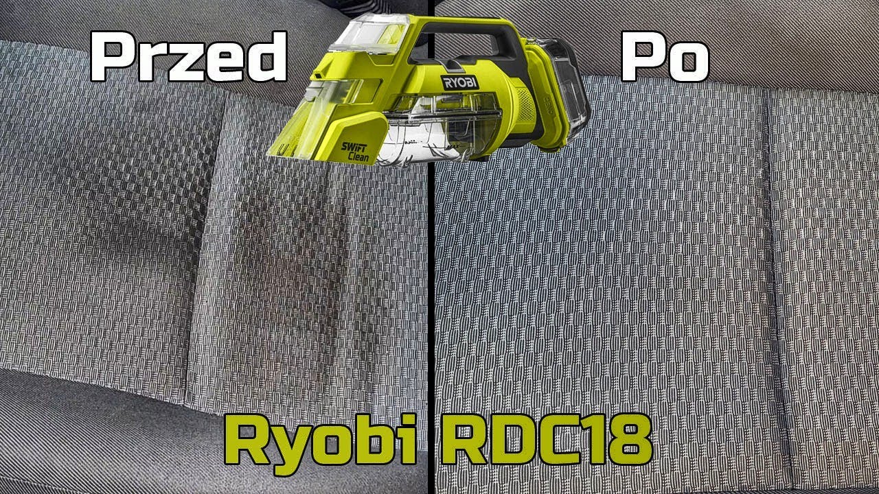 Odkurzacz Piorący Ryobi RDC18 - TEST
