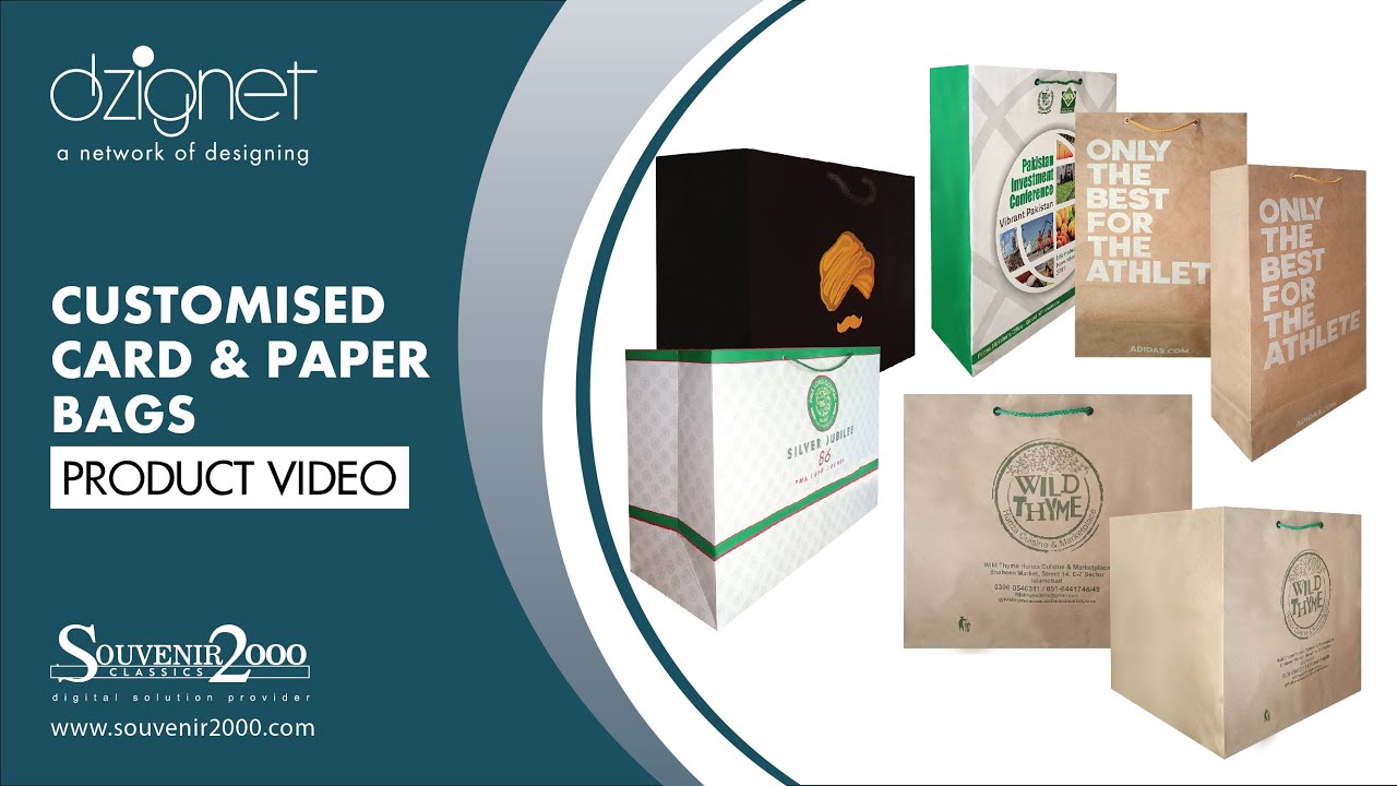 Customised Card & Paper Bags