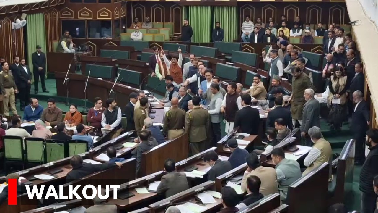 BJP Stages Walkout Over CM's 