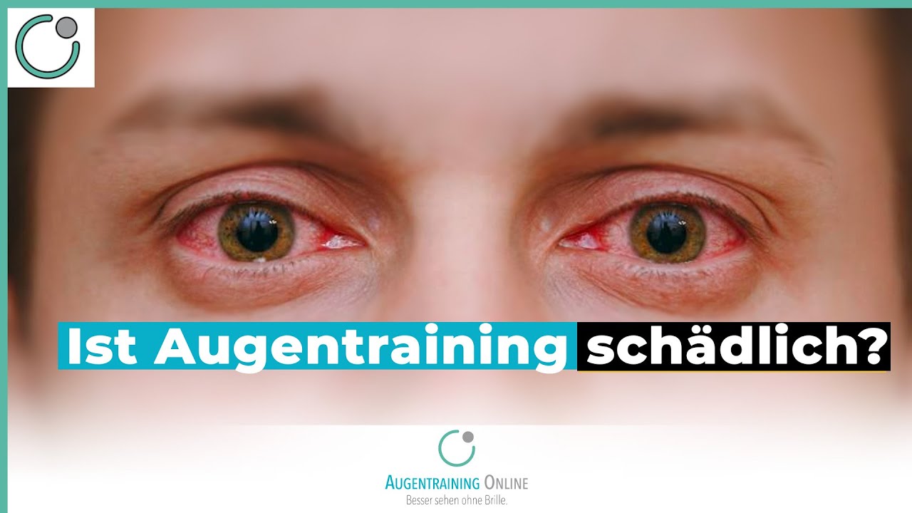 Ist zu viel AUGENTRAINING schädlich für die Augen? | ÜBUNG