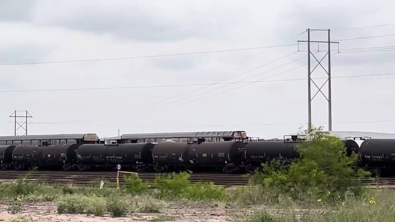 Switching action at the UP olmito yard