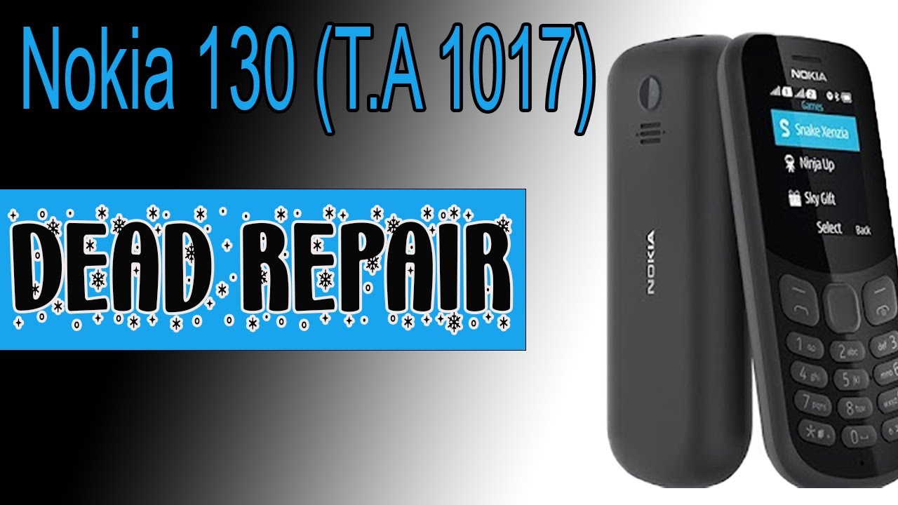 Nokia 130 TA 1017 dead repair|Asif Bilal Mobile Hardware&Software Repairing|Nokia 130