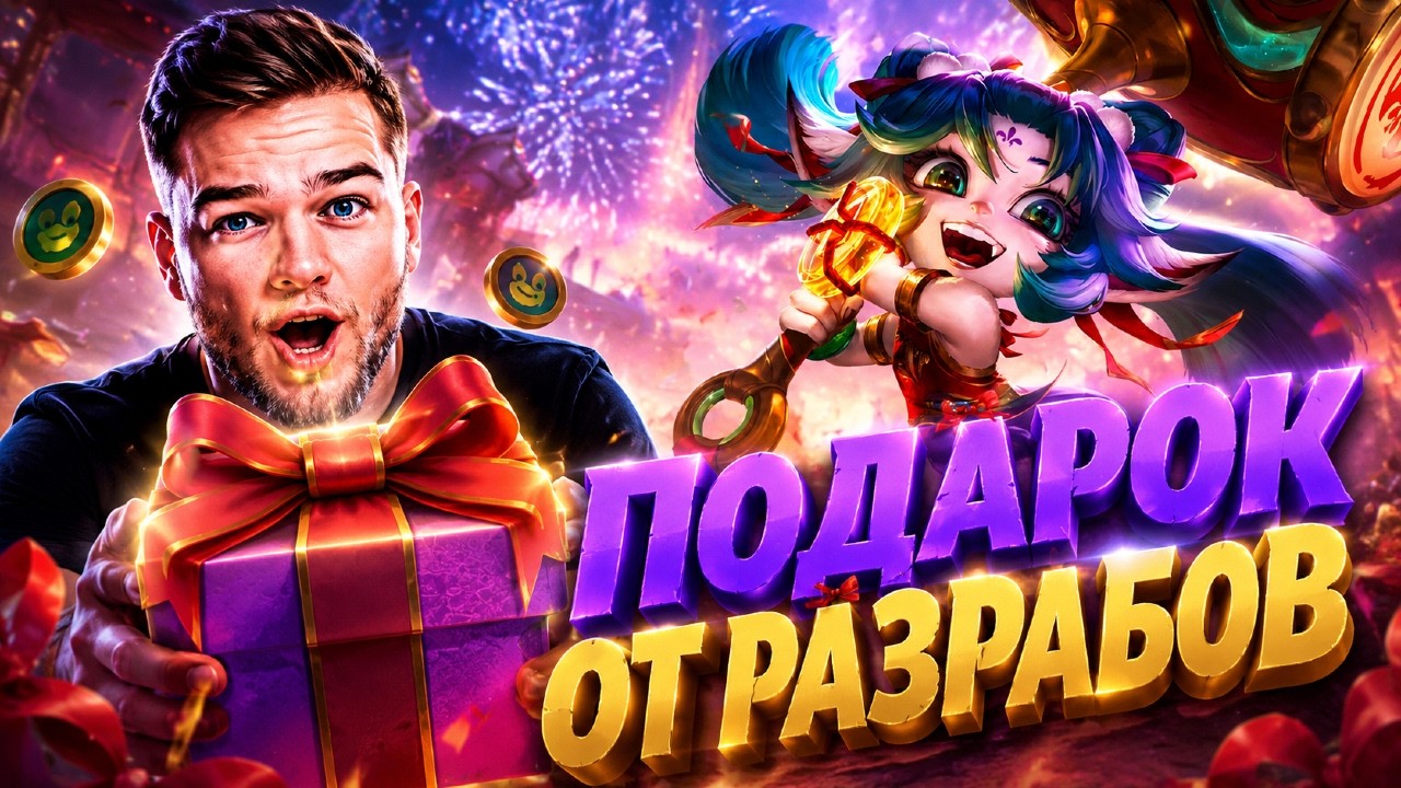 Smurf_tv Подарок от разрабов  ! Смурф нарезка ! Лига Легенд