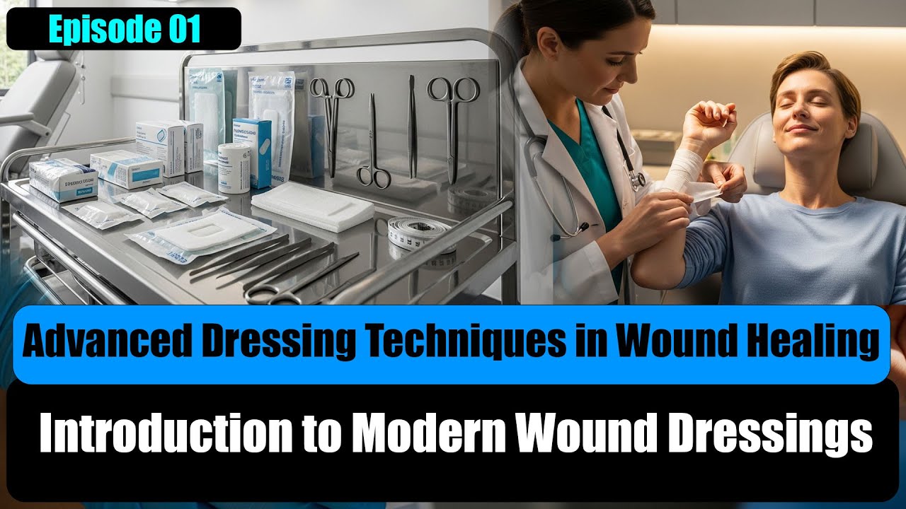 Advanced Dressing Techniques in Wound Healing  -  EP 01 -  Introduction to Modern Wound Dressings.
