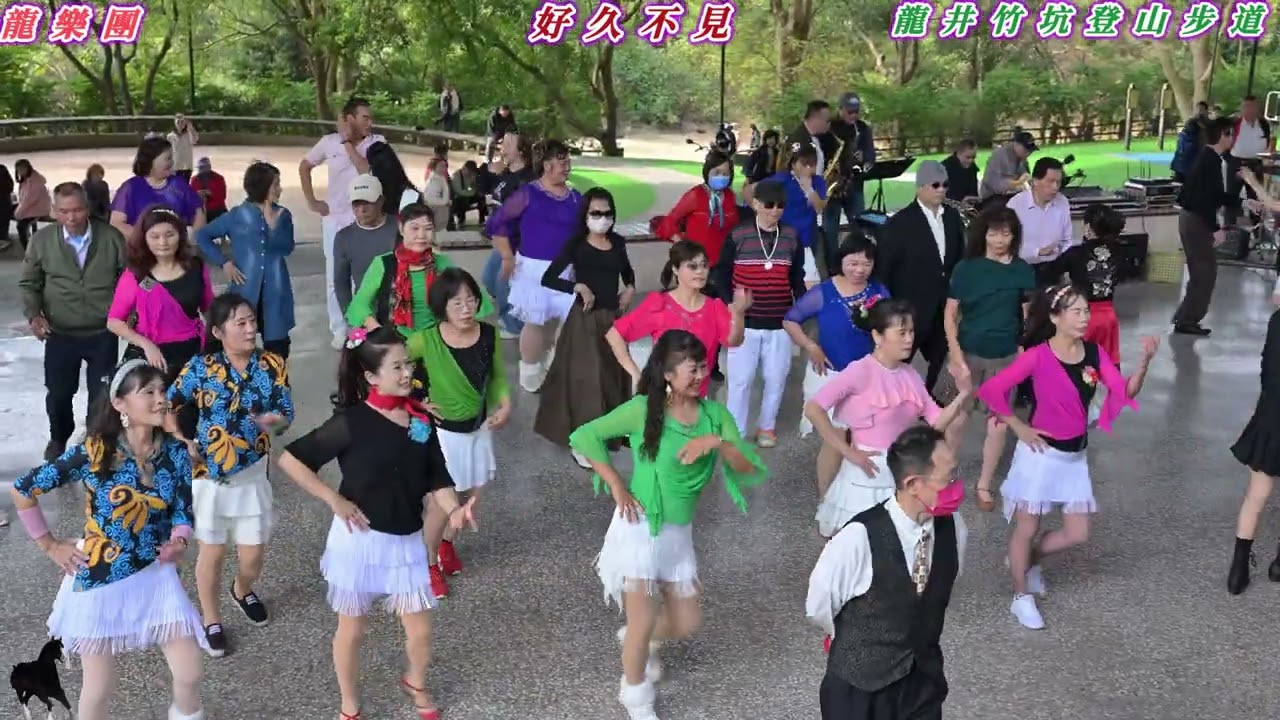 2026/01/18龍井竹坑登山步道 歡樂星期天 #龍樂團  週日14:00～17:00 假日休閒廣場演奏 #黑馬閃亮舞群 