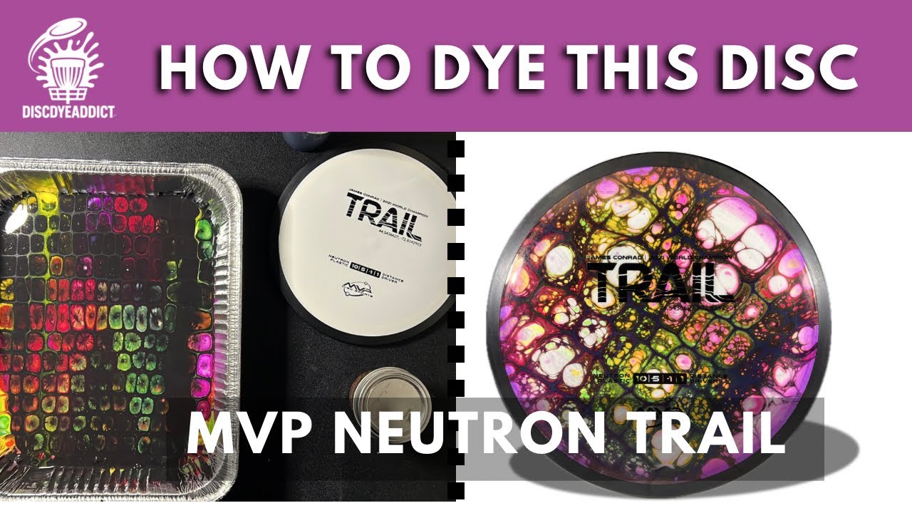 How to dye discs - Floetrol cells on this MVP trail