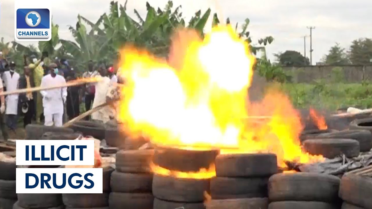 Illicit Drugs: NDLEA Destroys Part Of Cocaine  Recovered In Ikorodu, Lagos