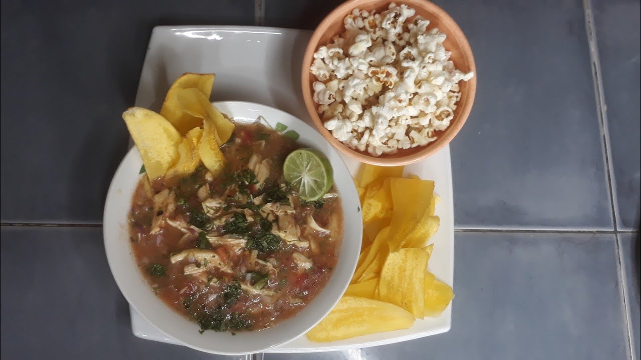 Ceviche de pollo(Delicioso)