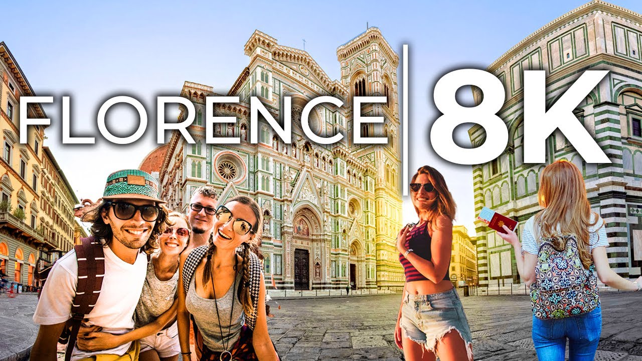 Florence 🇮🇹 8K - Watch Best of Florence in 8K Tour ULTRA HD Resolution [8K]