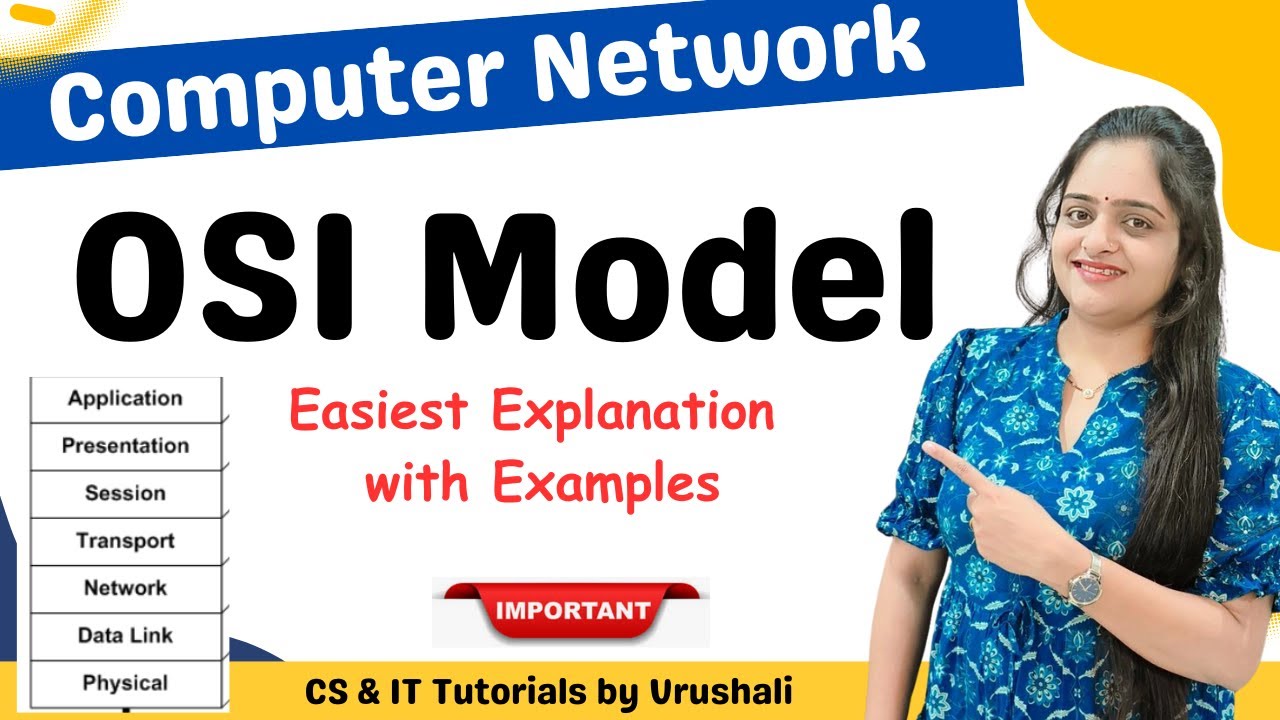 CN 6 : Learn OSI Model with Easy Trics & Examples @CS & IT Tutorials by Vrushali 👩‍🎓