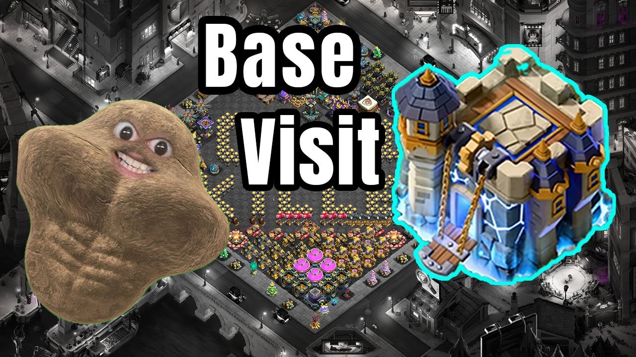 Clash Of Clans Live || Base Visit