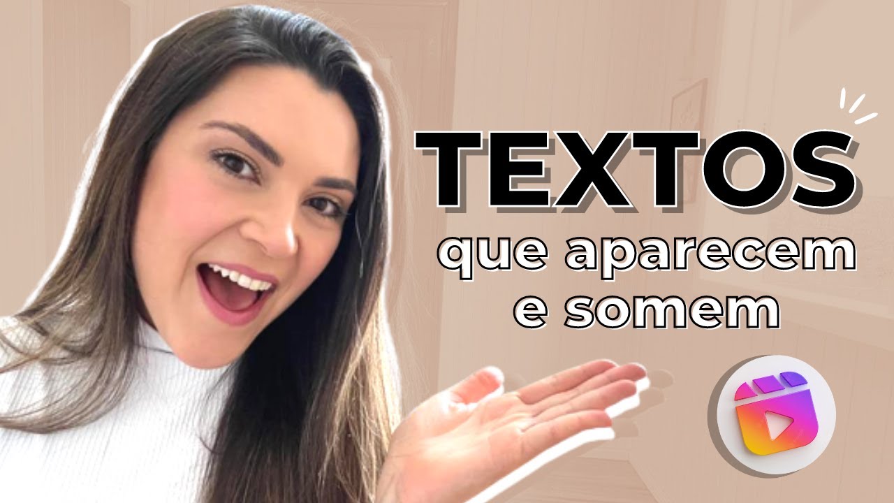Como colocar TEXTO que APARECE e SOME no REELS