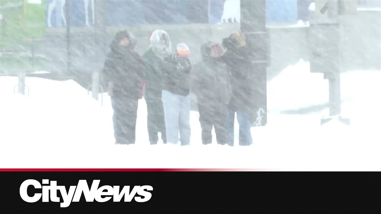 Second winter storm hits Montreal in four days