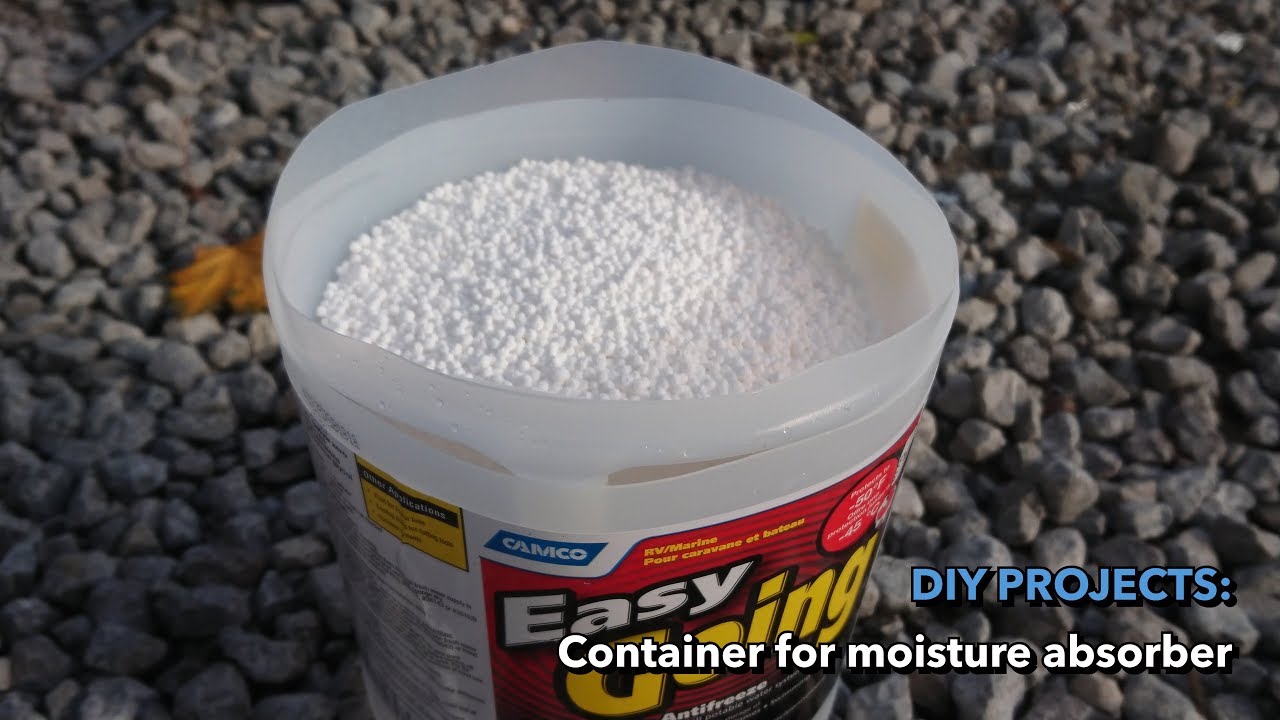 DIY: Moisture Absorbent Containers