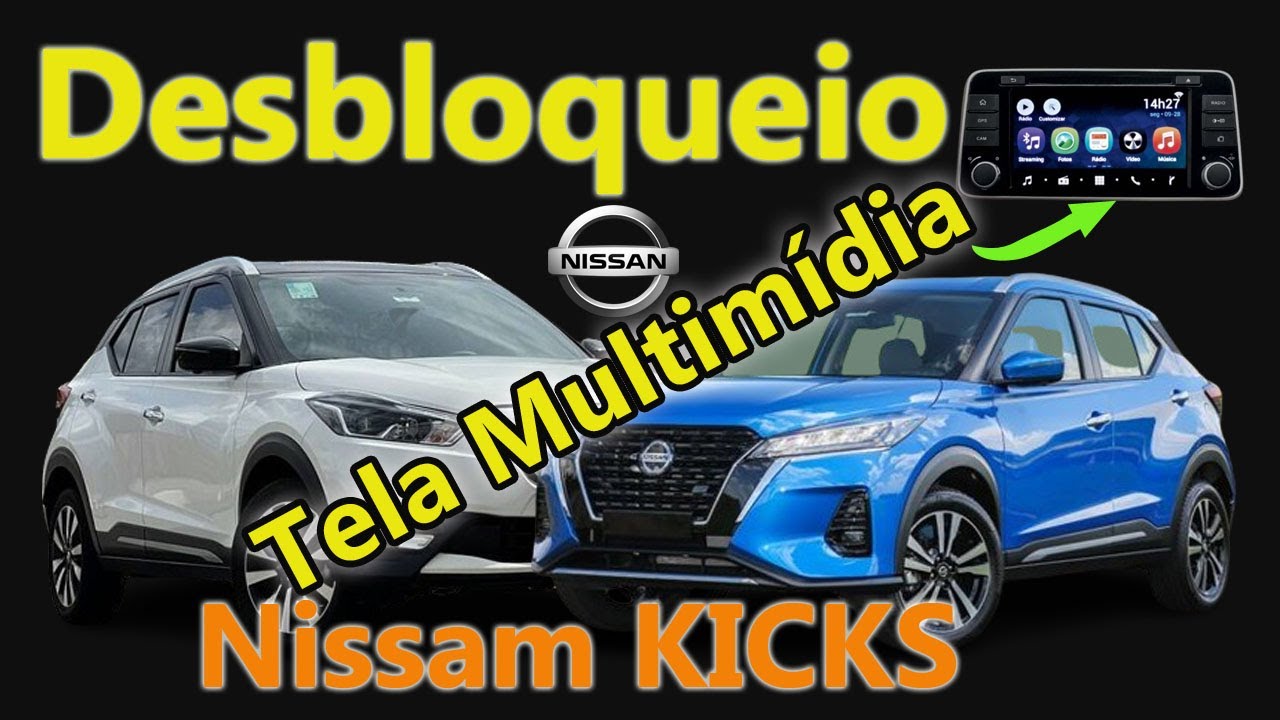 Exclusivo !! Desbloqueio da Tela  Multimídia do Nissam Kicks SV 