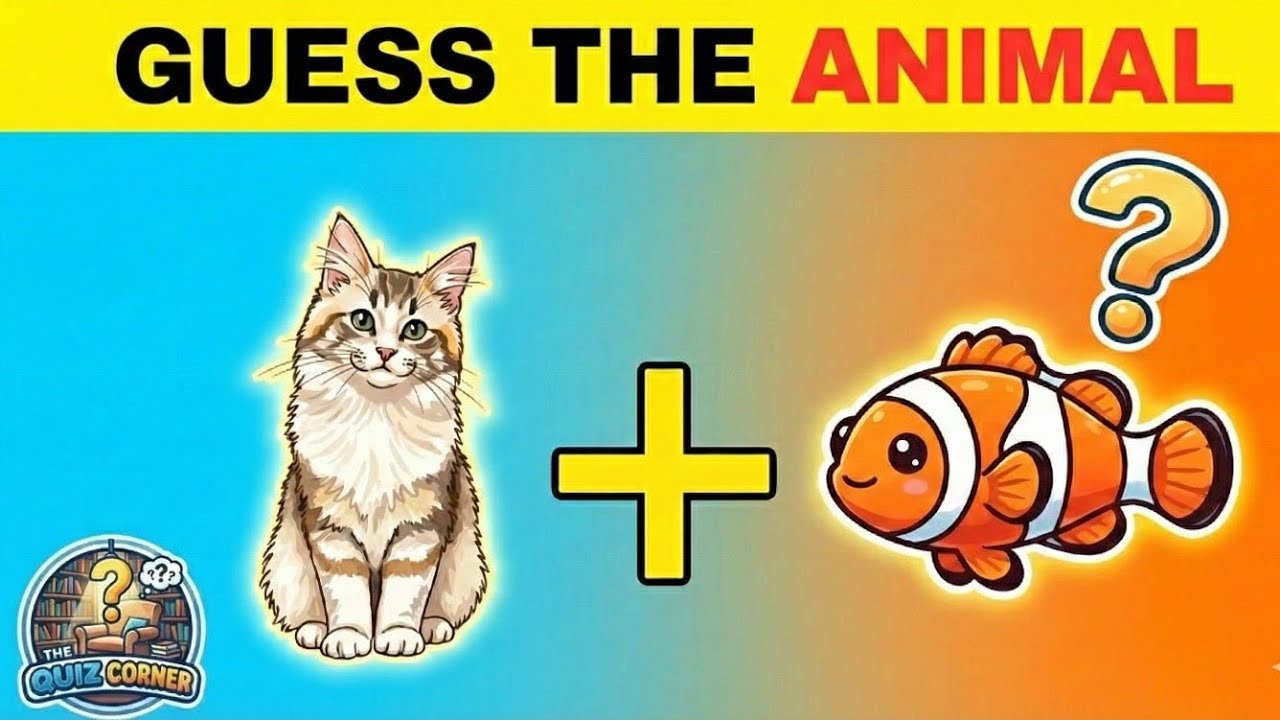 🦁 Guess The Animal By Emoji, ONLY A GENIUS Gets 15/15! |The Marathon Quiz|