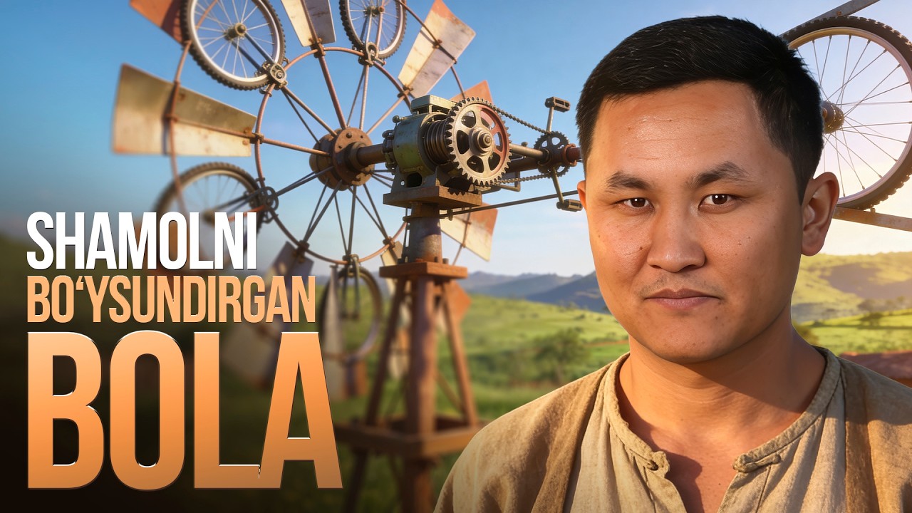 Shamolni boʻysundirgan bola – Uiliam Kamkvamba | Birburchak