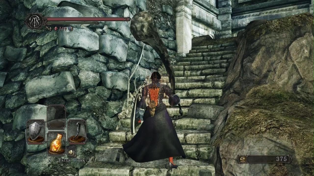 DARK SOULS II: Strength Playthrough 045: Queen Dee Launches Herself Off a Cliff in Huntsman's Copse
