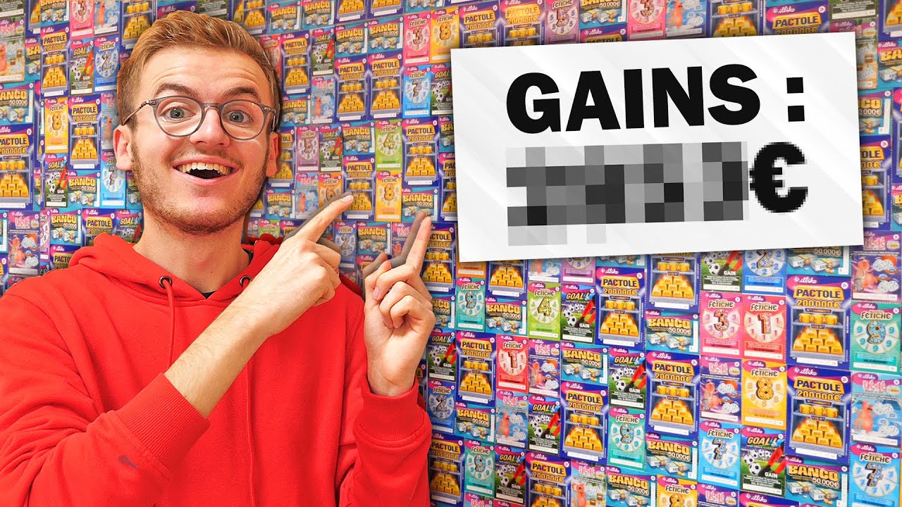 On gratte un mur entier de tickets à gratter (c'est incroyable)